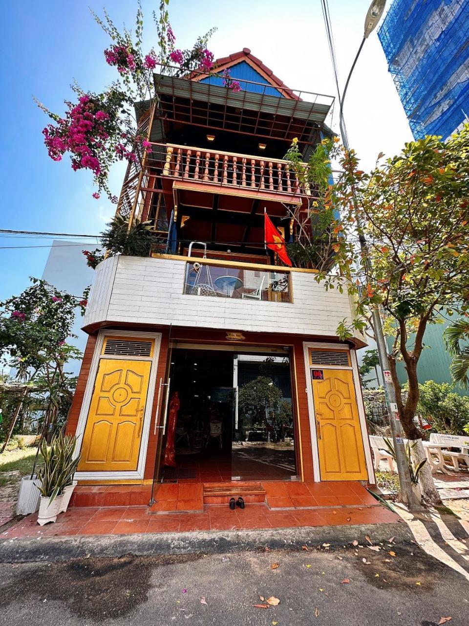 Biet Thu Go Wooden House Quy Nhon Canh Bien Villa Exterior photo